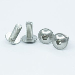 Vis d'assemblage à tête cylindrique à six pans creux en acier inoxydable M8x38mm JIS B 1180 pour la fixation de panneaux de télécommunications - Product Image 6