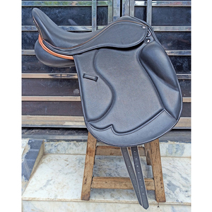Nueva Silla de Montar de Cuero Inglés de Primera Calidad, Personalizada, con Armazón de Plástico, para Caballos de Paso - Product Image 1