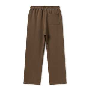 Custom Blank Baggy Wide Leg Trousers Men <b>Joggers</b> High Quality Cotton Terry Fleece Oversized <b>Stacked</b> Pants Flared Sweatpants Mid - Product Image 5