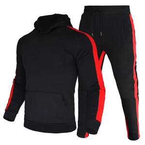 Conjunto Deportivo de Invierno para Hombre, Estilo Urbano, Corte Ajustado, 100% Algodón, Transpirable, para Correr - Product Image 3