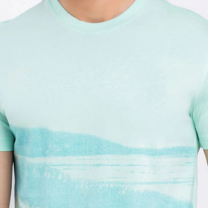 Camisetas de Gimnasio de Poliéster/Algodón para Hombre, Jersey de Alta Calidad de 400 g/m², Manga Corta Extra Grande, Logotipo Personalizado, Casual, Talla Grande, Diseño Sólido - Product Image 3