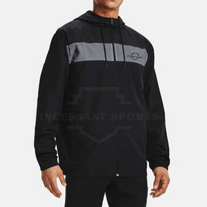 2022 Men <b>Fleece</b> Hoodies Winter Warm Men Custom Logo Zipper <b>Thick</b> <b>Fleece</b> Hoodies - Product Image 4