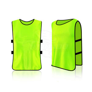 Pinnies d'entraînement en maille à séchage rapide gilet de football de sport respirant pour la pratique de l'équipe de gym maillot de football pour jeunes - Product Image 1