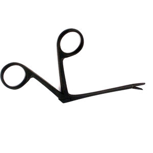 Pinzas Microauriculares de Alta Calidad Premium, Instrumento Quirúrgico Manual de Acero Inoxidable, Punta de 0.8*3mm, Eje Recubierto de Negro de 8cm, MOL - Product Image 2