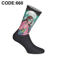 Chaussettes en coton de qualité supérieure fabriquées en Turquie, taille moyenne, impression numérique 360, graphisme par transfert thermique, design unique, couleurs haute définition