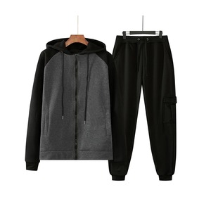 Venta al por mayor de alta calidad de la moda de primera calidad de pierna recta Boxy Oversized Pullover Chándal Streetwear Fleece Baggy Hoodies - Product Image 2