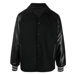 Chaquetas de béisbol Letterman para hombre/Universidad, ropa de invierno ligera, ropa para hombre, chaquetas informales con logotipo personalizado para hombre universitario - Product Image 1
