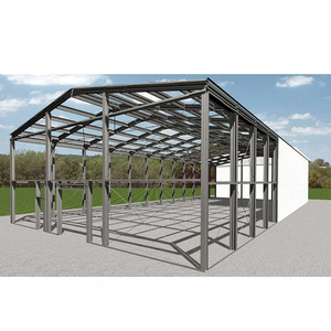 Vorgefertigter Stahlbau-Autoausstellungsraum Kleines Lagerhaus Garagenwerkstatt-Gebäude - Product Image 2