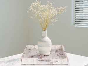 Marque qualité moderne minimaliste bois MDF vadrouille plateau Rectangle forme nouveauté os incrustation décoration pour la maison hôtel Diwali - Product Image 6