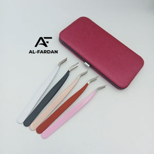 Custom Colors Solid Stainless Steel Eyelash Applicators Tweezers Fiber Tip Mink Strip Lash Applicator Tweezer <b>Card</b> <b>Boxes</b> - Product Image 1