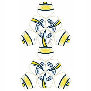 Nouveau ballon de football en PVC et PU thermocollé à 12 panneaux, taille 5, haute durabilité, TPU, pour entraînement et matchs en intérieur/extérieur - Product Image 1