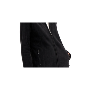 Giacca in Pile Antivento Zeroproof con Zip per Donna Karen Scott, Collo Alto, Colore Nero, Taglia Piccola, per l'Autunno - Product Image 3