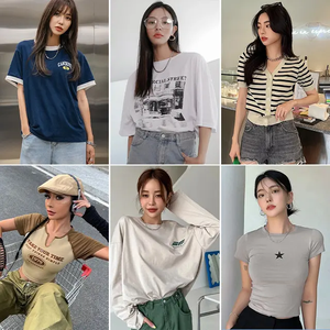 เสื้อยืดคอกลมสำหรับผู้ชายเสื้อทีเชิ้ต100คอกลมผ้าคอตตอนเรียบพิมพ์โลโก้ได้ - Product Image 3