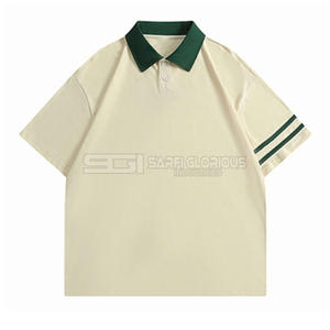 Camisas Modernas para Hombre, Diseño de Bolsillo Tejido de Primera Calidad, Transpirables, de Algodón y Elastano, Manga Corta, Cómodas y Asequibles - Product Image 1