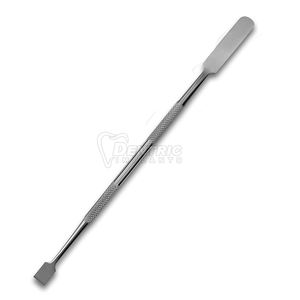Espátula Dental de acero inoxidable de doble extremo Fuente de alimentación manual de acabado pulido para clínicas Juego dental Instrumentos quirúrgicos - Product Image 1