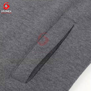 เสื้อฮู้ดซิปผู้ชายสำหรับฤดูหนาว ออกแบบเองได้ สไตล์ลำลอง ผ้าฟลีซ 100% ผ้าฝ้ายเนื้อนุ่ม สี ขนาด และโลโก้แบบกำหนดเอง ทรงปกติ - Product Image 6