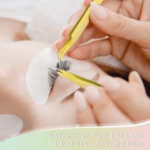 Professionnel renouvelable haute qualité précision en acier inoxydable antistatique Durable cils sourcil pince à épiler Logo personnalisé Multi - Product Image 2