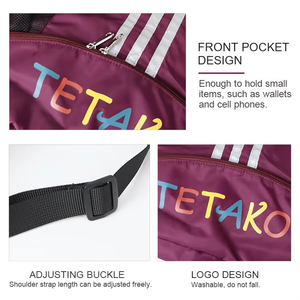 กระเป๋าเป้แบบมีเชือกผูก รุ่นสั่งทำพิเศษ ผ้า 300D น้ำหนักเบา ทนทาน ความจุ 2L-5L พิมพ์ลายแบบ Sublimation พร้อมโลโก้สั่งทำเพื่อการส่งเสริมการขาย - Product Image 5