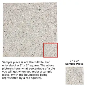 Carrelage en granit 3x3 Peach Princess au design moderne TS-53 finition polie et flammée pour rénovation de cuisine en plein air - Product Image 1