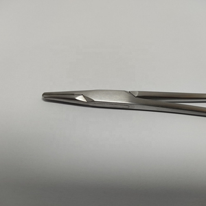 Porte-aiguille Halsey TC 13cm mâchoires dentelées et lisses avec inserts en carbure de tungstène taux de gros personnalisation OEM 2025 - Product Image 2