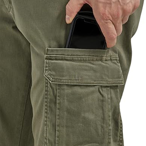 Custom Cargo Pants <b>Men</b> Outdoor Waterproof <b>Elastic</b> Hiking Hunting <b>Trousers</b> Casual Multi Pocket Pants Male Work Jogger Plus Size - Product Image 4