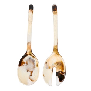 Cuchara hecha de resina de la mejor calidad Cuchara ecológica natural Artículos de cubiertos Productos artesanales indios - Product Image 1