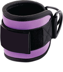 Correas de Tobillo de Neopreno con Doble Anillo en D, Transpirables, de Alta Calidad, Soporte de Tobillo Ajustable, Elástico, para Levantamiento de Pesas y Fitness - Product Image 1