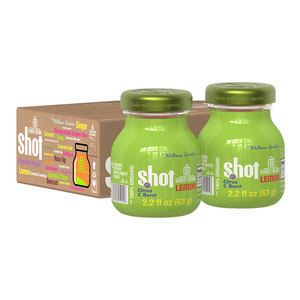 Shot de jus de citron, concombre, menthe et gingembre 100% biologique, naturel et fonctionnel, en bouteilles de 63g - Product Image 4