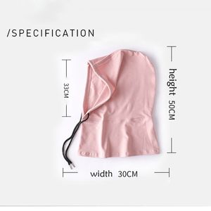 Cagoule d'hiver en coton doux unisexe, coupe-vent, à capuche chaude, pour sports de plein air, écharpe légère et fine pour un usage quotidien - Product Image 6