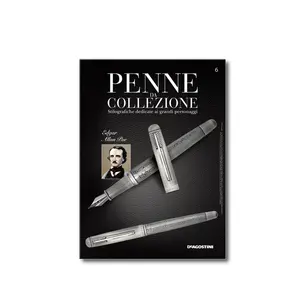 Ink & Heritage-Meilleure collection de stylos plume en l'honneur des géants culturels-Pasteur, Carter, Poe avec un livre enrichissant