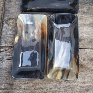 Bol en corne de buffle peint à la main, de qualité supérieure, artisanal, poli, écologique, style religieux, décoration d'intérieur pour la maison - Product Image 5