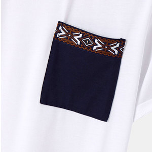 T-shirt en coton 100% de style actuel, nouveau design, vêtements décontractés, logo imprimé personnalisé, coupe ample, prix de gros, t-shirt pour hommes - Product Image 3