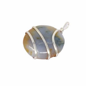 Opalite Coeur Cornaline Grenat Fil Enroulé Guérison AGATE Pendentif Style Amour pour La Décoration De La Maison-Disponible pour La Vente En Gros - Product Image 2