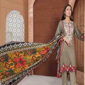 Nuevo estilo de alta calidad Shalwar Kameez con trajes de secuencia de trabajo de césped vestido de mujer - Product Image 4