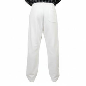 Pantalon de survêtement pour homme en molleton français à taille élastique personnalisée, ample, à jambes larges, ample et évasé, pantalon pour homme lavé - Product Image 6