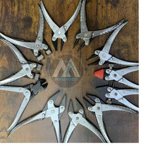 Pince à bec effilé spéciale de qualité supérieure avec rainure 130 mm Outil de bijouterie - Product Image 6