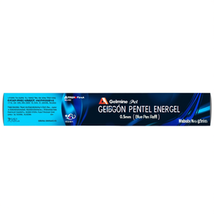 Gelmine Pentel EnerGel 0.5mm Blue <b>Pen</b> <b>Refills</b> - Product Image 2