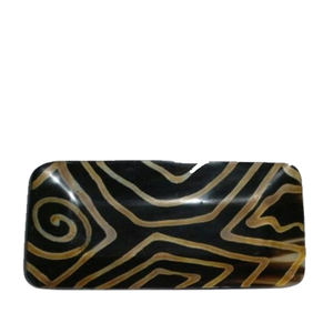 ถาดทรงรีพร้อมแตรทำด้วยมือถาดเสิร์ฟทรงรีแผ่นรองแตรทำจากธรรมชาติสินค้าใหม่ - Product Image 4