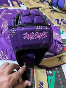 Casque de rugby pour jeunes Melenlt EVA, protection de tête souple pour sports nautiques, football américain à drapeaux pour les sports des jeunes - Product Image 6