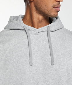 Sweat à capuche pour homme surdimensionné brodé avec fermeture à glissière en coton molletonné de haute qualité de luxe-Streetwear Hip Hop Basics - Product Image 3
