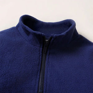 Ensemble de survêtement deux pièces pour bébé garçon en coton 100% avec sweat-shirt et pantalon de jogging, fermeture éclair unie, vêtements décontractés pour tout-petits, vente en gros - Product Image 3