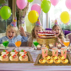 Decorous Metal <b>Cake</b> <b>Stand</b> <b>Set</b> Built for a Refined <b>Cake</b> Highlight with Elevated Construction Present Sweets in Group Gatherings - Product Image 5