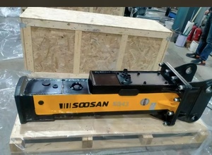 Brise-pelle hydraulique SOOSAN-Modèle SQ 43 type boîte adapté aux mini pelles, chargeuse-pelleteuse, mini pelle SKID STEER LOADER - Product Image 4