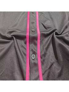 Ensembles de maillots de baseball personnalisés Chemise de softball Logo brodé cousu 100% Polyester antibactérien Séchage rapide Respirant Unisexe - Product Image 4