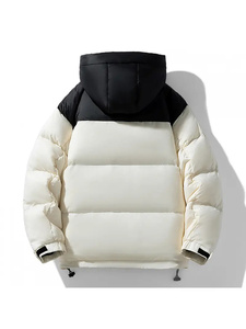 Usine directe personnalisé hommes en cuir blouson aviateur respirant et imperméable style Hip Hop pour l'hiver prix de gros - Product Image 4