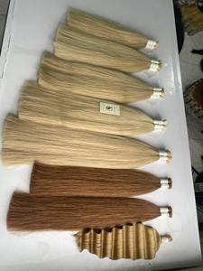 Cabello humano Remy virgen de doble estiramiento vietnamita, Color Natural trenzado de 8 a 20 pulgadas, a granel, venta al por mayor - Product Image 5