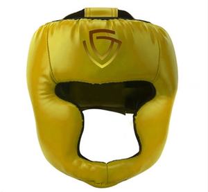 Protector de Cabeza de Cuero Profesional Personalizable con Diseño Transpirable, Colores y Tamaños con Logotipo Personalizado - Equipo de Boxeo Protector de Alta Calidad - Product Image 1