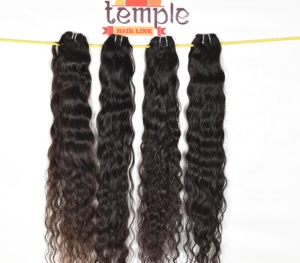 100% vietnamita Procesamiento de cabello crudo sin procesar Ninguno Paquete de cabello negro de color natural Máquina de cabello humano de onda profunda de doble trama - Product Image 3