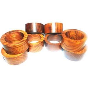 Unique Handcrafted <b>Resin</b> Napkin <b>Rings</b> with Rustic Details & Perfect for Farmhouse or Boho-style Dining Setups - Product Image 4