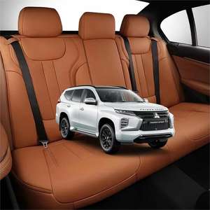 Fundas de asiento de coche Mitsubishi Pajero, duraderas, impermeables, lujosas, protección <span class=keywords><strong>Interior</strong></span>, cojín de coche para todas las estaciones - Product Image 1
